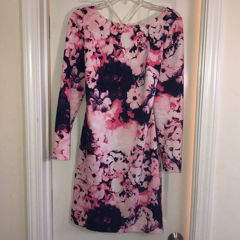 Pink/Purple Floral Dress